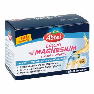 Abtei Magnesium Liquid Nf 8X30 ml von Omega Pharma Deutschland GmbH PZN 15431987