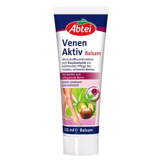 Abtei Venen Aktiv Balsam ohne Faltsch.neue Formul. 125 ml von Omega Pharma Deutschland GmbH PZN 14130309