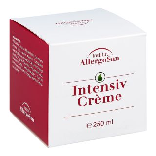 Allergosan Intensiv Creme 250 ml von INSTITUT ALLERGOSAN Deutschlan PZN 10274276