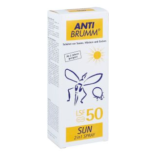 Anti Brumm Sun 2 in1 Spray Lsf 50 150 ml von HERMES Arzneimittel GmbH PZN 12508258