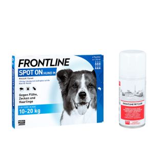Anti-Floh Set für Hunde Frontline Spot on H 20 veterinär Lösung 1 stk von Boehringer Ingelheim Vetmedica PZN 08100139