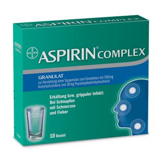ASPIRIN COMPLEX 10 stk von Bayer Vital GmbH PZN 03227112