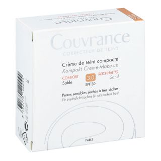 Avene Couvrance Kompakt Cr.-make-up reich.sand 3 10 g von PIERRE FABRE DERMO KOSMETIK Gm PZN 10942588