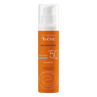 Avene Sunsitive Sonnenfluid Spf 50+ 50 ml von PIERRE FABRE DERMO KOSMETIK Gm PZN 13168250
