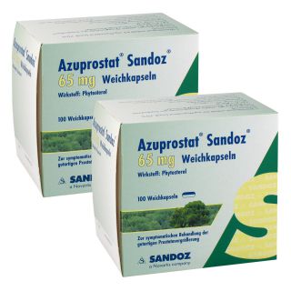 Azuprostat Sandoz 65 mg Weichkapseln 2X100 stk von Hexal AG PZN 08100426