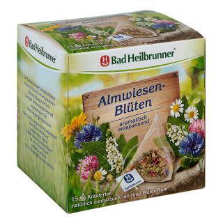 Bad Heilbrunner Almwiesenblüten Tee Filterbeutel 15X1.8 g von Bad Heilbrunner Naturheilm.Gmb PZN 13928755