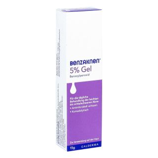 Benzaknen 5% Gel 15 g von Galderma Laboratorium GmbH PZN 15250547