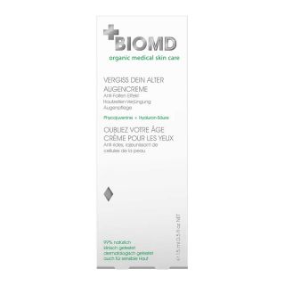 Biomed Vergiss dein Alter Augenpflege Creme 15 ml von Herba Anima GmbH PZN 09075761