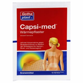 Capsi Med Wärmepflaster 11x18cm 1 stk von Gothaplast GmbH PZN 05867873