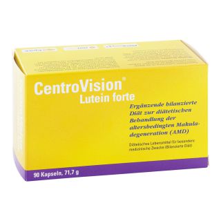Centrovision Lutein forte Omega 3 Kapseln 90 stk von OmniVision GmbH PZN 06722875