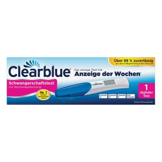 Clearblue Schwangerschaftstest mit Wochenbestimmung 1 stk von Procter & Gamble GmbH PZN 12893977
