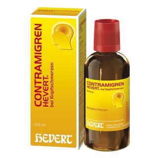 Contramigren Hevert bei Kopfschmerzen Mischung 100 ml von Hevert Arzneimittel GmbH & Co. PZN 13927767