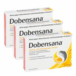 Dobensana Honig und Zitronengeschmack 1,2mg0,6mg 24 stk 3x24 stk von Reckitt Benckiser Deutschland PZN 08100120