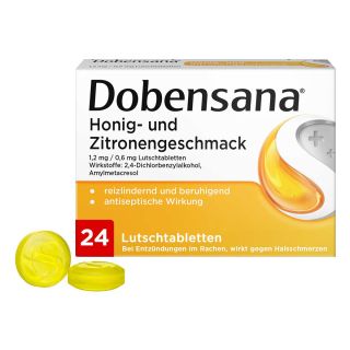 Dobensana Honig und Zitronengeschmack 1,2mg/0,6mg 24 stk von Reckitt Benckiser Deutschland PZN 11128039