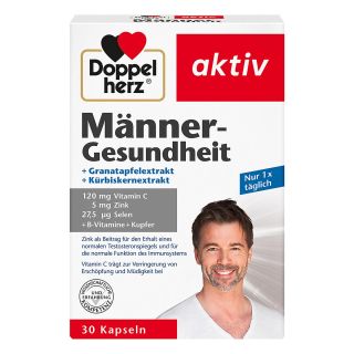 Doppelherz Männer-gesundheit Kapseln 30 stk von Queisser Pharma GmbH & Co. KG PZN 07014146