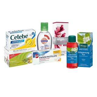 Erkältungsset zur Vorbeugung 6-teilig 1 stk von  PZN 08100602