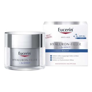Eucerin Anti-age Hyaluron-filler Nacht Tiegel 50 ml von Beiersdorf AG Eucerin PZN 04668723