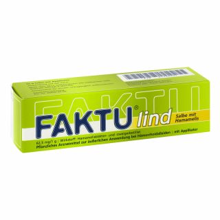 Faktu lind Salbe mit Hamamelis 25 g von Dr. Kade Pharm. Fabrik GmbH PZN 01132407