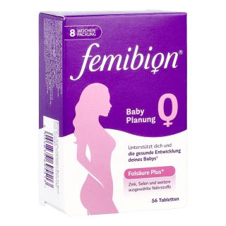 Femibion 0 Babyplanung Tabletten 56 stk von Merck Selbstmedikation GmbH PZN 15199958