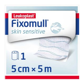 Fixomull Skin Sensitive 5 cmx5 m 1 stk von BSN medical GmbH PZN 15190928