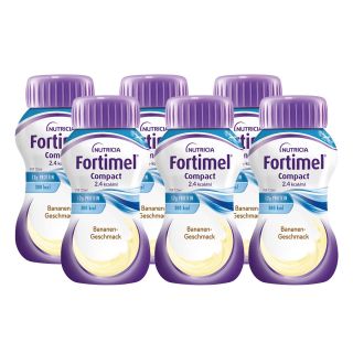 Fortimel Compact 2.4 Bananengeschmack 24x125 ml von Nutricia GmbH PZN 08100328