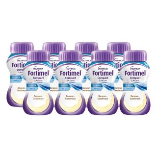 Fortimel Compact 2.4 Bananengeschmack 32x125 ml von Nutricia GmbH PZN 08100329