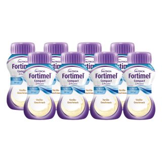 Fortimel Compact 2.4 Vanillegeschmack 32x125 ml von  PZN 08100343