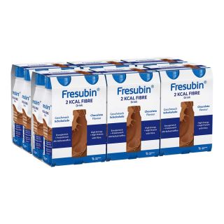 Fresubin 2 kcal fibre Drink Schokolade Trinkflasche 24x200 ml von Fresenius Kabi Deutschland Gmb PZN 08100384
