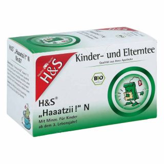 H&s Bio Haaatzii N Kinder- und Elterntee Fbtl. 20X1.5 g von H&S Tee - Gesellschaft mbH & C PZN 13649908