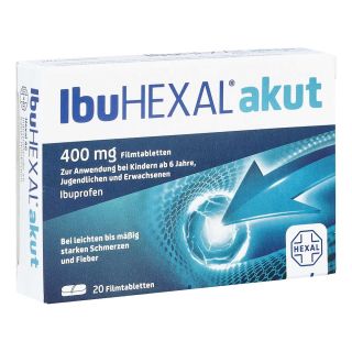IbuHEXAL akut 400mg 20 stk von Hexal AG PZN 00068972