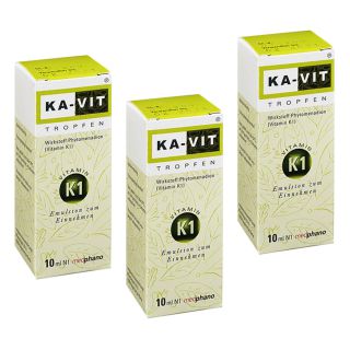 Ka Vit Tropfen 3X10  von INFECTOPHARM Arzn.u.Consilium PZN 08100429