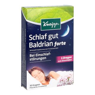 Kneipp Schlaf gut Baldrian forte überz.tabl. 30 stk von Kneipp GmbH PZN 10032662