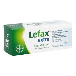 Lefax extra 50 stk von Bayer Vital GmbH PZN 02563836
