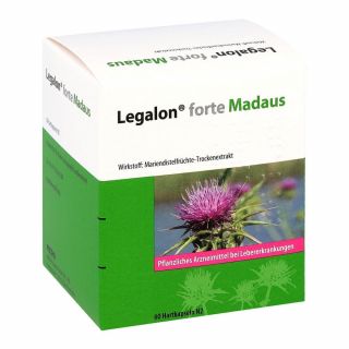 Legalon forte Madaus 60 stk von MEDA Pharma GmbH & Co.KG PZN 11548190