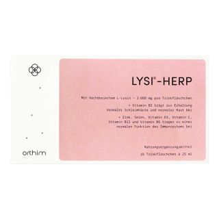 Lysi-herp Trinkampullen 10 stk von Orthim GmbH & Co. KG PZN 12453209