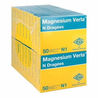 Magnesium Verla N Dragees 20X50 stk von Verla-Pharm Arzneimittel GmbH PZN 03554940