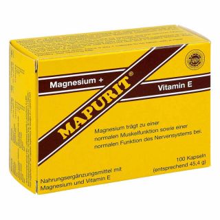 Mapurit Kapseln 100 stk von SANUM-KEHLBECK GmbH & Co. KG PZN 11595338