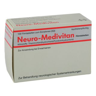Neuro Medivitan Filmtabletten 100 stk von MEDICE Arzneimittel Pütter Gmb PZN 10311623