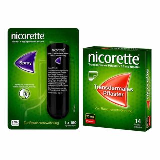 Nicorette Kombi-Therapie 1 Pck von Johnson & Johnson GmbH (OTC) PZN 08130237