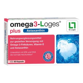 Omega 3-loges plus Kapseln 60 stk von Dr. Loges + Co. GmbH PZN 13360042