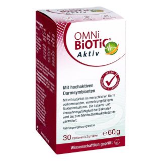 Omni Biotic aktiv Pulver 60 g von INSTITUT ALLERGOSAN Deutschlan PZN 13914262
