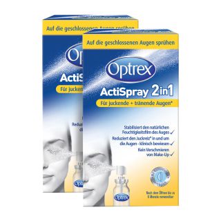 Optrex Actispray2in1 für juckende+tränende Augen 1 Pck von Reckitt Benckiser Deutschland PZN 08100115