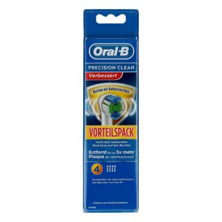 Oral B Aufsteckbürsten Prec.clean Bakterienschutz 4 stk von Procter & Gamble GmbH PZN 14420438