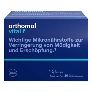 Orthomol Vital F Grapefruit Granulat/kaps. 30 stk von Orthomol pharmazeutische Vertr PZN 01028526