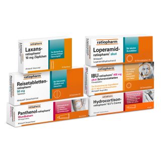 Reiseapotheke-ratiopharm 1 Pck von ratiopharm GmbH PZN 08100332