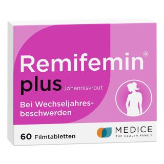Remifemin plus Johanniskraut Filmtabletten 60 stk von SCHAPER & BRÜMMER GmbH & Co. K PZN 11517203