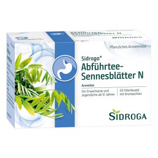 Sidroga Abführtee-sennesblätter N Filterbeutel 20X1.0 g von Sidroga Gesellschaft für Gesun PZN 14256246