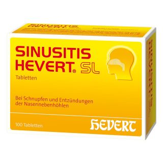 Sinusitis Hevert Sl Tabletten 100 stk von Hevert Arzneimittel GmbH & Co. PZN 02785005