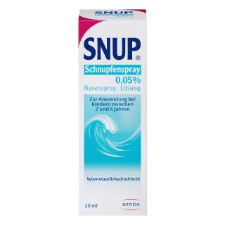 Snup Schnupfenspray 0,05% 10 ml von STADA GmbH PZN 04482651