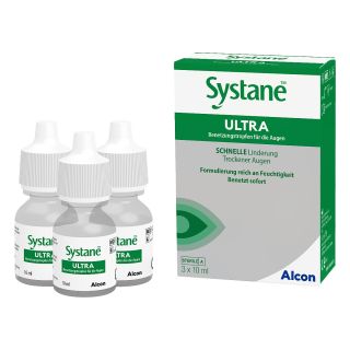 Systane Ultra Benetzungstropfen 3X10 ml von  PZN 01668585